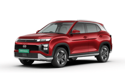 Hyundai Creta Electric Color Fiery Red
